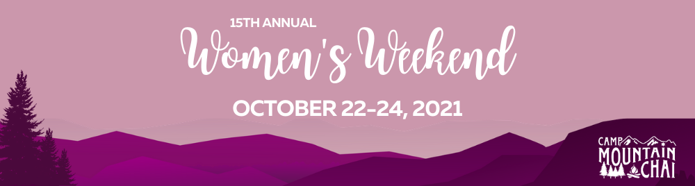 15th Annual Women's Weekend Banner